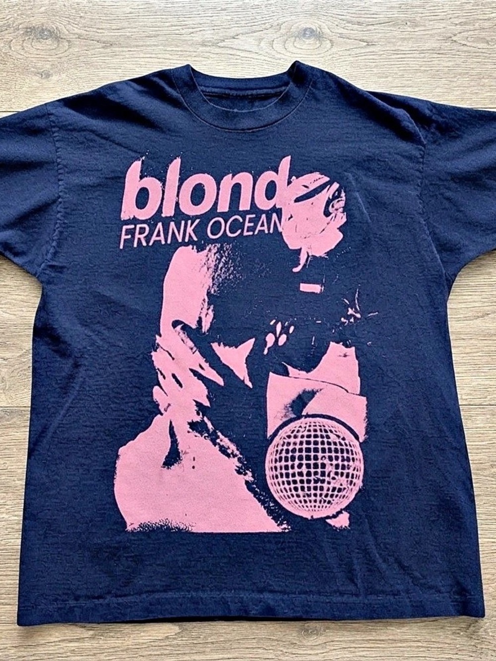 Frank Ocean Blonde Graphic Tee in Blue